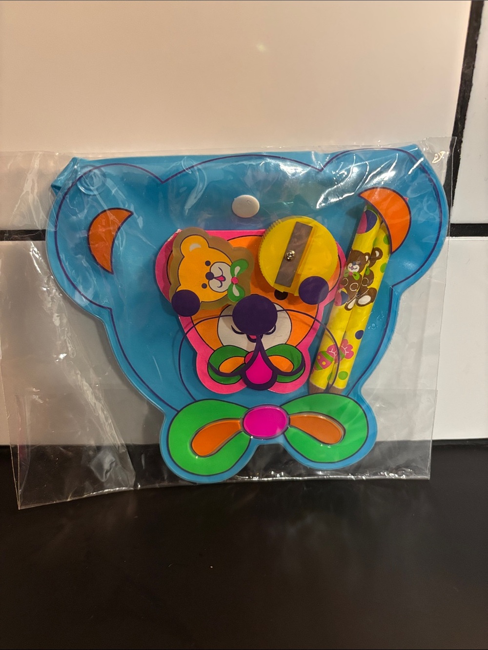 Vintage 80’s / Early 90’s Teddy Bear Stationary Set NWT